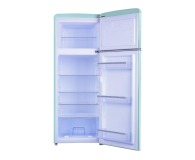 Lodówka Amica KGC15632T 144cm Niebieska Retro SlimSize Górny Zamrażalnik 206L - 1021952 - zdjęcie 2